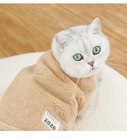 Chaleco Térmico para Gatos con Forro Polar Grueso - Abrigo Impermeable Anti-Pelusa - Image 22