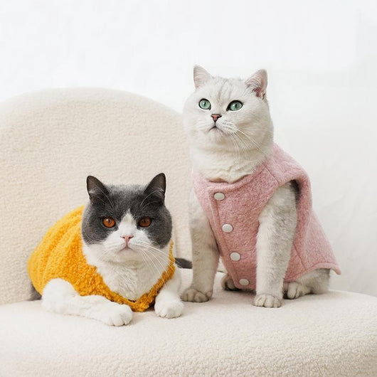 Chaleco Térmico para Gatos con Forro Polar Grueso - Abrigo Impermeable Anti-Pelusa - Image 23