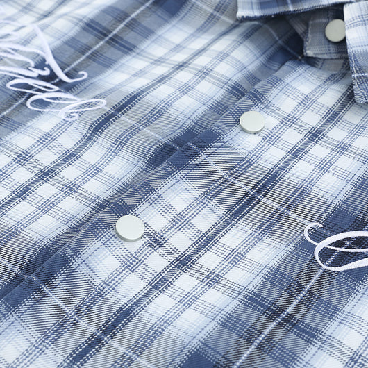 Camisa de Cuadros Manga Corta para Hombre - Image 16