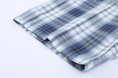 Camisa de Cuadros Manga Corta para Hombre - Image 22