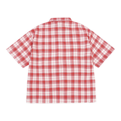 Camisa de Manga Corta con Letras Bordadas para Hombre - Image 37