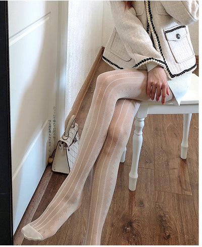 Medias Estilo Japonés con Encaje - Pantys Finos Resistentes al Desgarrado - Image 9