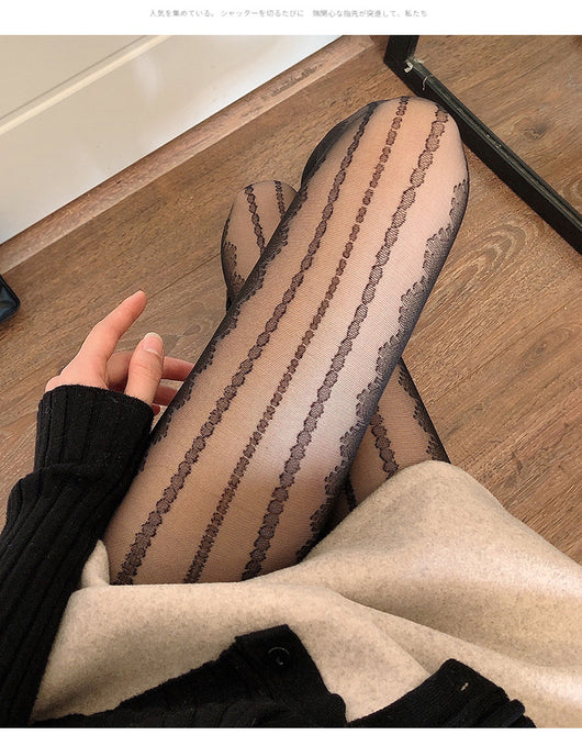 Medias Estilo Japonés con Encaje - Pantys Finos Resistentes al Desgarrado - Image 13