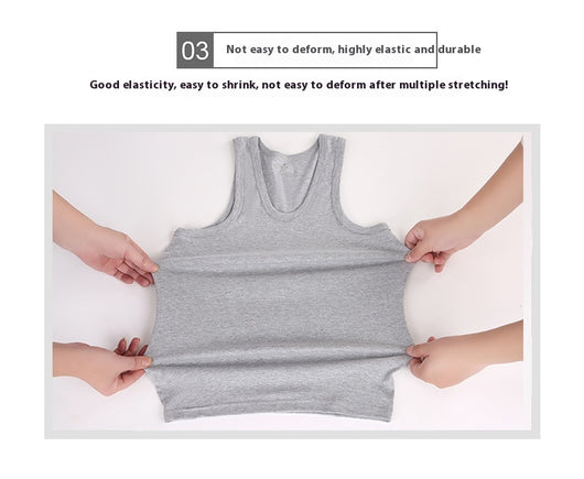 Camiseta Interior Deportiva Slim Fit Transpirable Hombre - Image 41