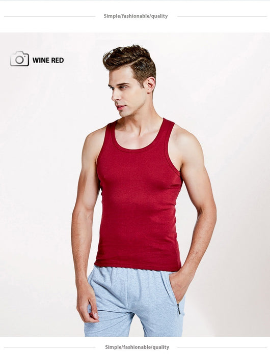 Camiseta Interior Deportiva Slim Fit Transpirable Hombre - Image 44