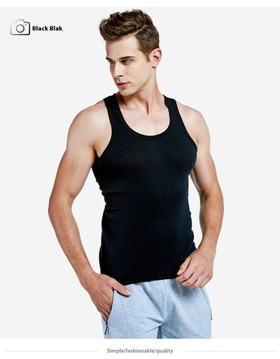 Camiseta Interior Deportiva Slim Fit Transpirable Hombre - Image 54