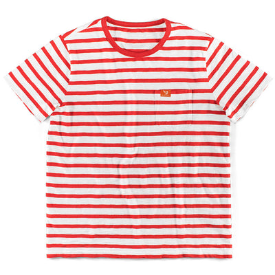 Camiseta Rayada de Manga Corta para Hombre - Comodidad de Verano - Image 26