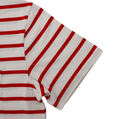 Camiseta Rayada de Manga Corta para Hombre - Comodidad de Verano - Image 28