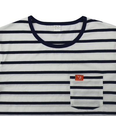 Camiseta Rayada de Manga Corta para Hombre - Comodidad de Verano - Image 31