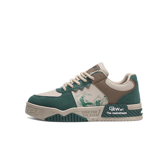 Zapatos Deportivos Casuales de Cuero con Plataforma Elevadora para Hombre - Image 13
