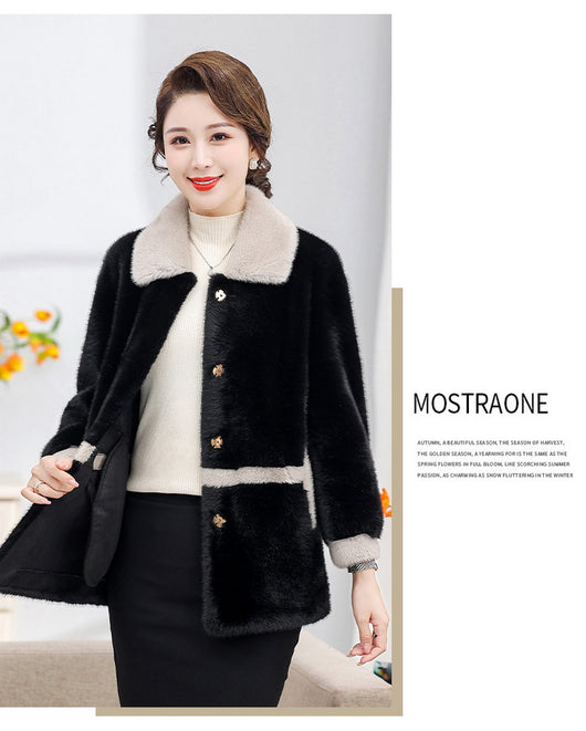Abrigo de Invierno para Mujer Grueso y Elegante - Image 21