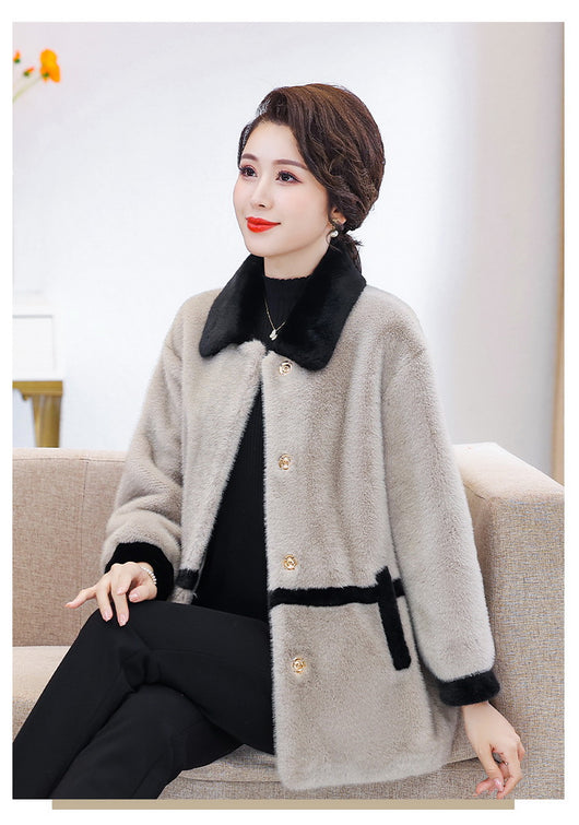 Abrigo de Invierno para Mujer Grueso y Elegante - Image 23