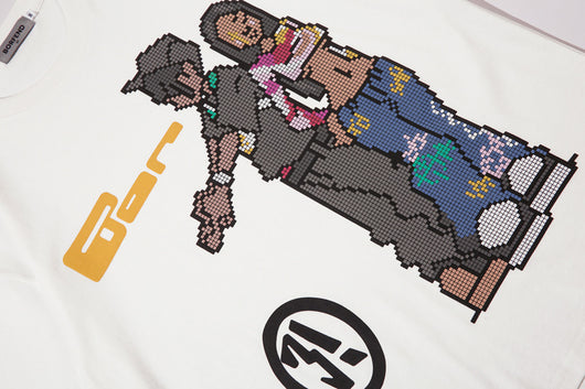 Playera Unisex con Estampado de Personajes Mosaico - Image 19