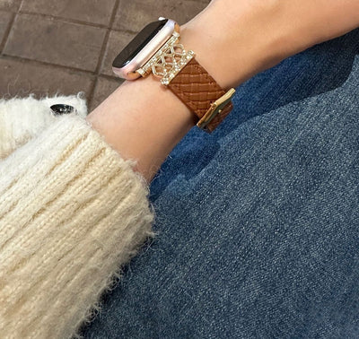 Reloj Mujer Correa Cuero Genuino Diseño Diamante Clásico - Image 19