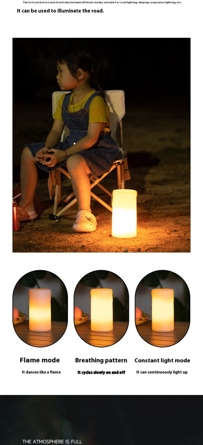 Lámpara de Camping Retro con Carga Solar y USB Portátil - Image 13