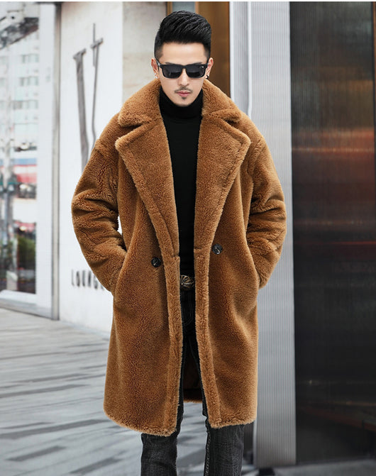 Abrigo Largo de Cachemira para Hombre - Elegancia y Calidez Invernal - Image 18