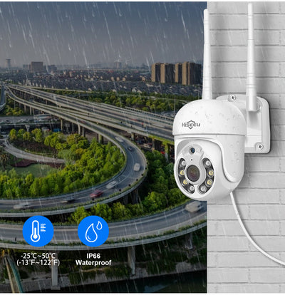 Sistema de Vigilancia Inalámbrico 360° 5MP con Visión Nocturna a Color Completo - Image 31