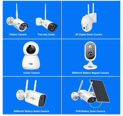 Sistema de Vigilancia Inalámbrico 360° 5MP con Visión Nocturna a Color Completo - Image 34