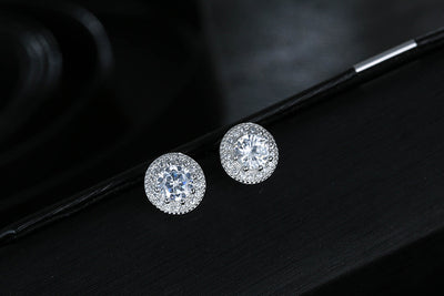 Aretes de Diamantes Clásicos - Image 11