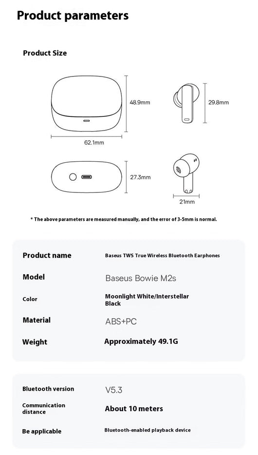 Auriculares Deportivos Bluetooth M2S con Cancelación de Ruido y Batería Ultra Larga - Image 14