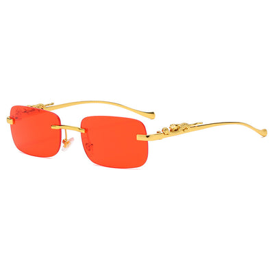 Gafas de Sol Retro Leopardo con Marco Metálico - Image 29