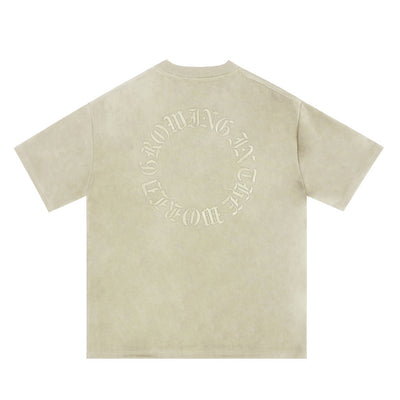 Playera Hombre Manga Corta con Bordado de Letras - Image 32