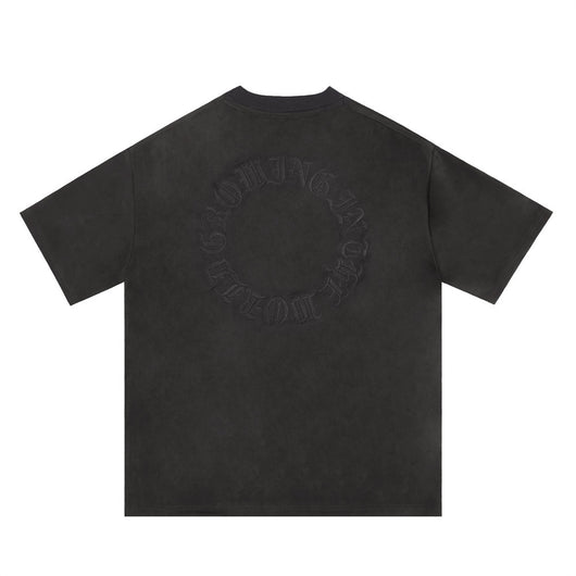 Playera Hombre Manga Corta con Bordado de Letras - Image 36