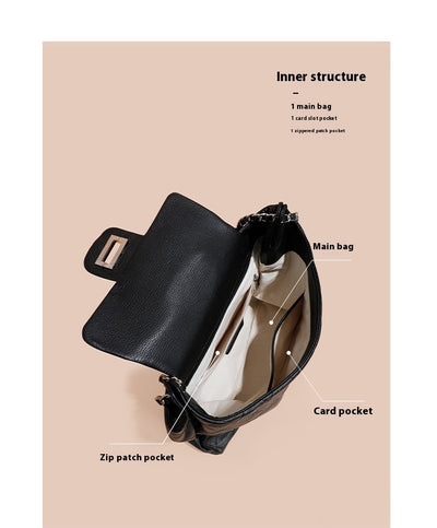Bolso de Cuero Genuino para Mujer - Gran Capacidad y Diseño Versátil - Image 13