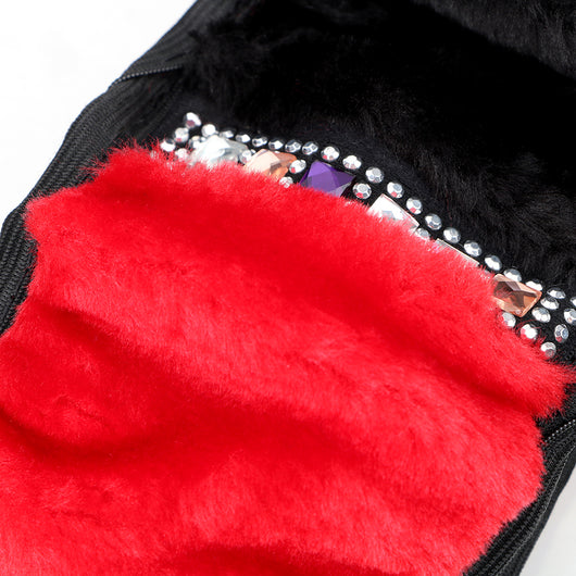 Funda de Volante Peluche Diamante Elástica Corta - Image 11