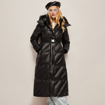 Abrigo Hoodie Ajustado Cortavientos para Mujer - Image 22