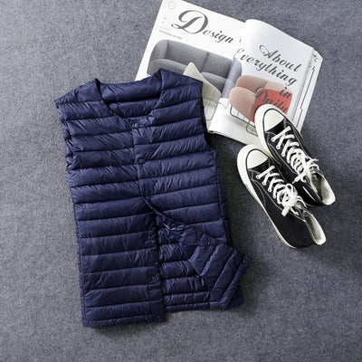 Chaleco Ligero sin Cuello para Otoño e Invierno - Image 23