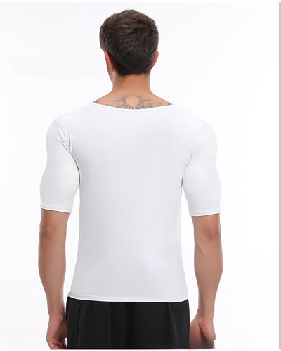 Playera Ajustada con Músculos Pectorales Realistas para Hombre - Image 21