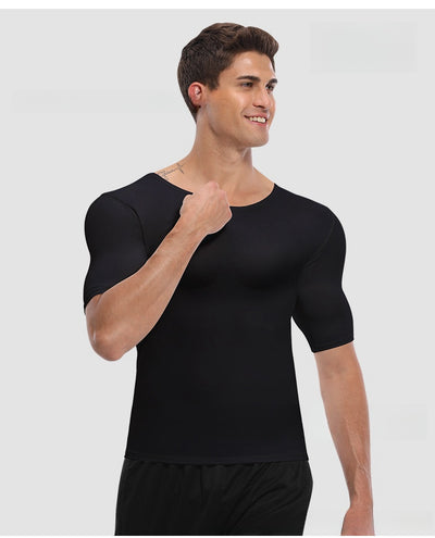 Playera Ajustada con Músculos Pectorales Realistas para Hombre - Image 22