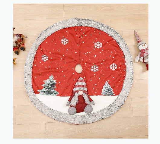 Falda para Árbol de Navidad en Lino - Decoración Elegante para la Base - Image 16
