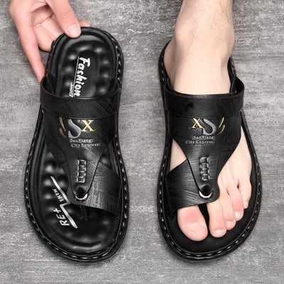 Sandalias Tipo Flip Flop para Hombre con Suela Blanda de Látex - Image 18