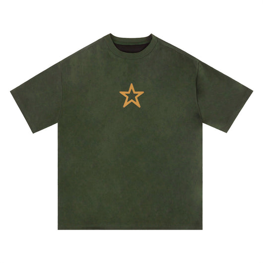Playera Hombre Estampado Estrella de Cinco Puntas - Image 33