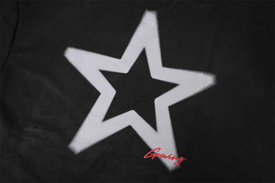 Playera Hombre Estampado Estrella de Cinco Puntas - Image 36