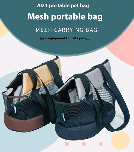 Bolsa Transportadora Plegable para Mascotas con Malla Transpirable - Image 11