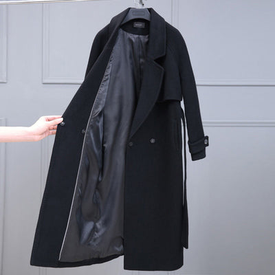 Abrigo de Lana Midi para Mujer - Elegancia Moderna - Image 13