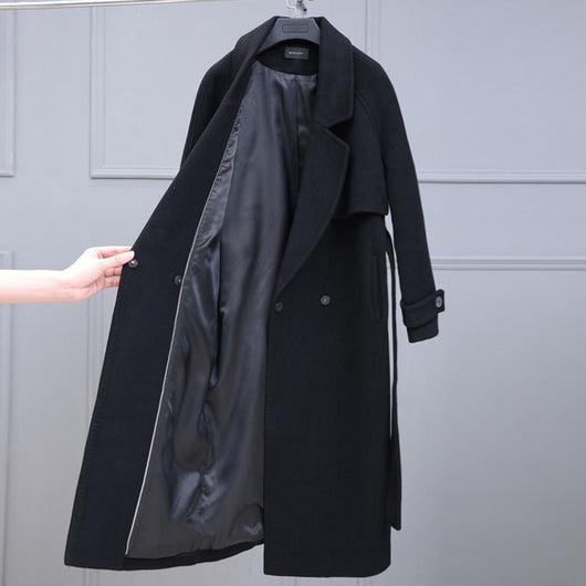 Abrigo de Lana Midi para Mujer - Elegancia Moderna - Image 13