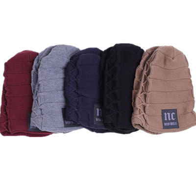 Gorro de Lana para Hombre con Forro Polar - Gorro Tejido Cálido para Otoño e Invierno - Image 23