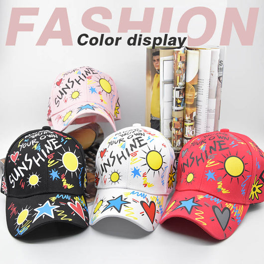 Gorra de Verano con Visera Curva y Estampado - Protección Solar Moderna - Image 11