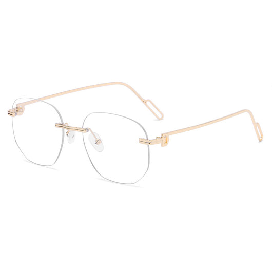 Gafas de Sol Marco Pequeño con Bordes Cortados para Mujer - Image 17