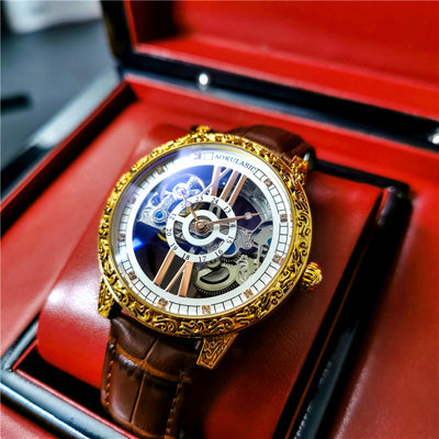 Reloj Automático de Lujo para Hombre con Tourbillon Hueco - Image 9