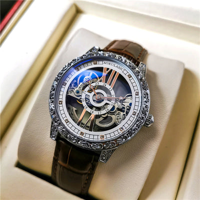 Reloj Automático de Lujo para Hombre con Tourbillon Hueco - Image 13
