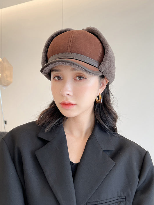 Gorro de Cuero con Orejeras Acolchadas para Invierno - Image 20