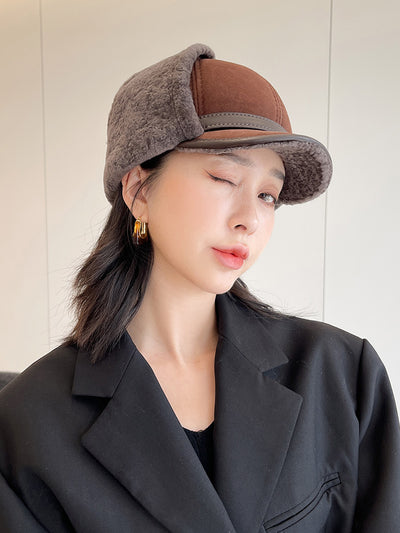Gorro de Cuero con Orejeras Acolchadas para Invierno - Image 25
