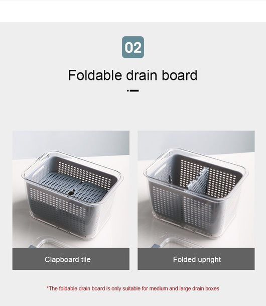 Caja Organizadora de Conservación para Refrigerador de Gran Capacidad - Image 19