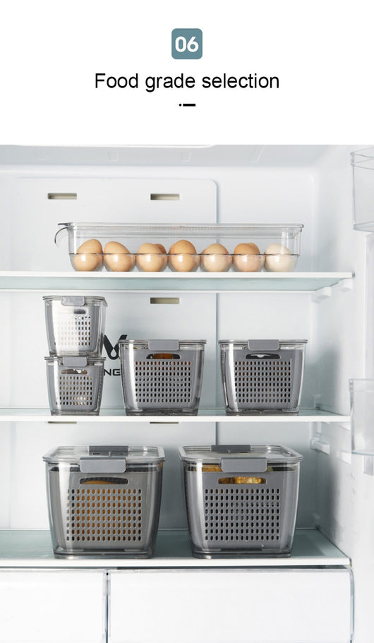 Caja Organizadora de Conservación para Refrigerador de Gran Capacidad - Image 23