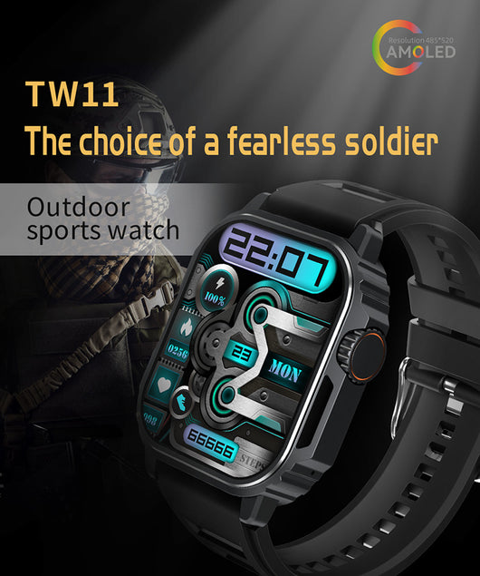Reloj Inteligente TW11 con Monitor Cardíaco y Llamadas Bluetooth - Image 13